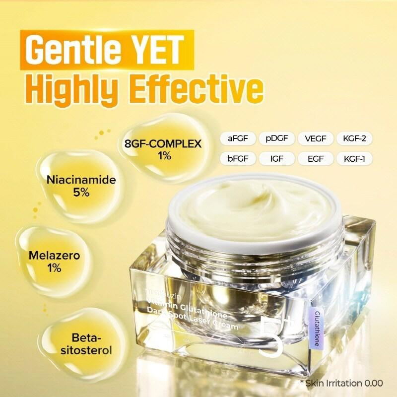 numbuzin - No. 5 Vitamin Glutathione Dark Spot Laser Cream