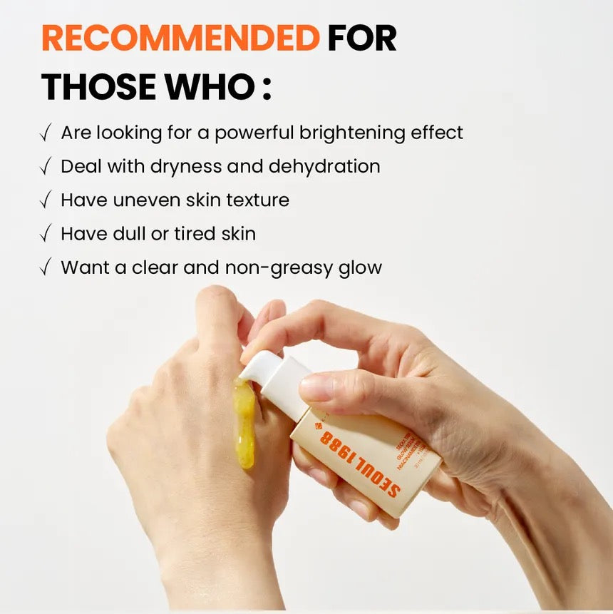 KSECRET - SEOUL 1988 Glow Serum : Niacinamide 15% + Yuja
