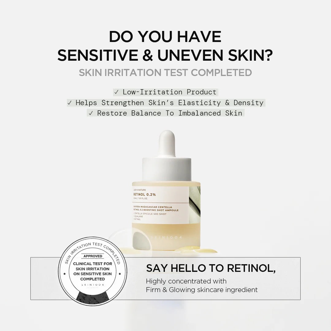 SKIN 1004 - Madagascar Centella Retinol 0.2 Boosting Shot Ampoule 30 ml