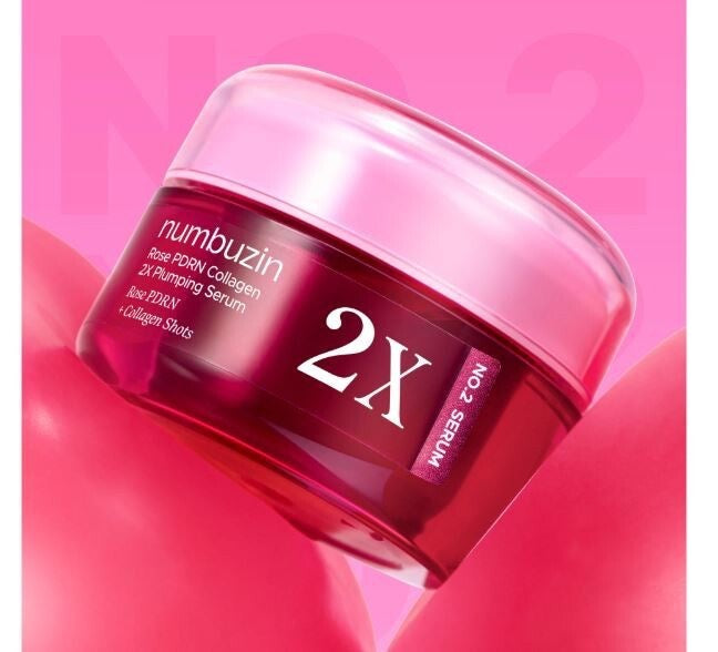 numbuzin - No.2 Rose PDRN Collagen 2X Plumping Serum