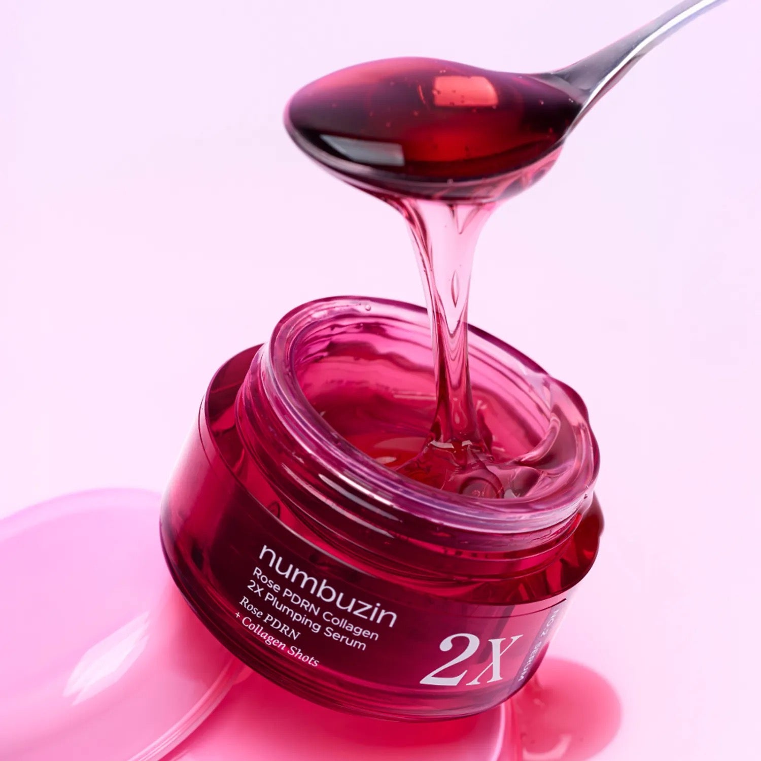 numbuzin - No.2 Rose PDRN Collagen 2X Plumping Serum