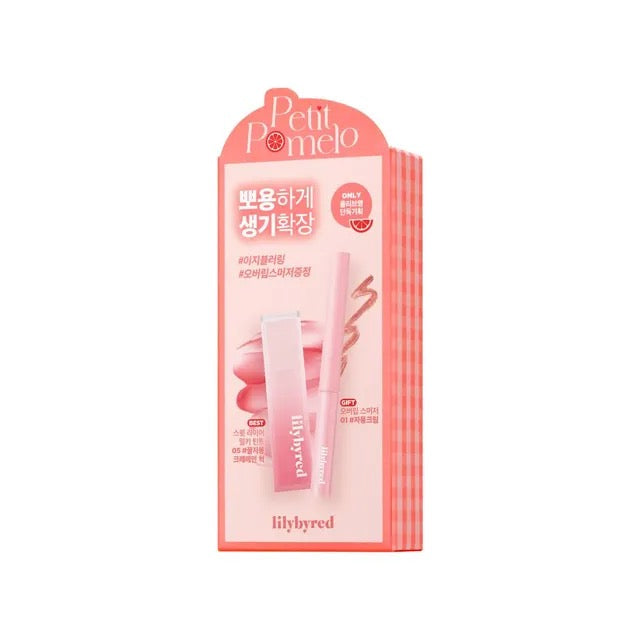 lilybyred - Sweet Liar Milky Tint Overlip Smudger Set - 2 Types