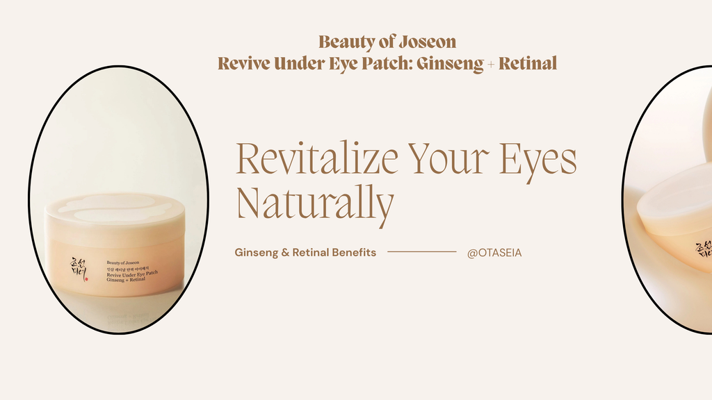 Beauty of Joseon Revive Under Eye Patch: Ginseng + Retinal
