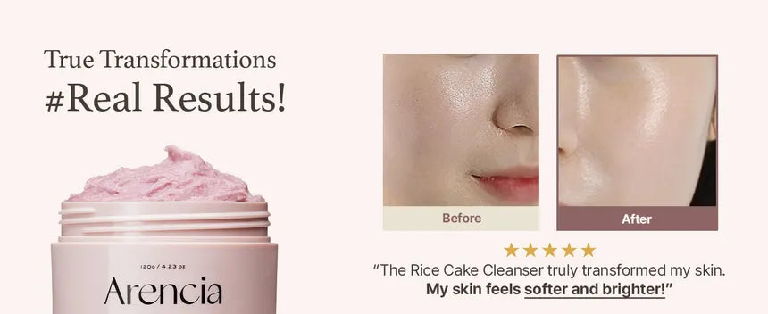 Arencia - Fresh Rosehip Rice Mochi Cleanser
