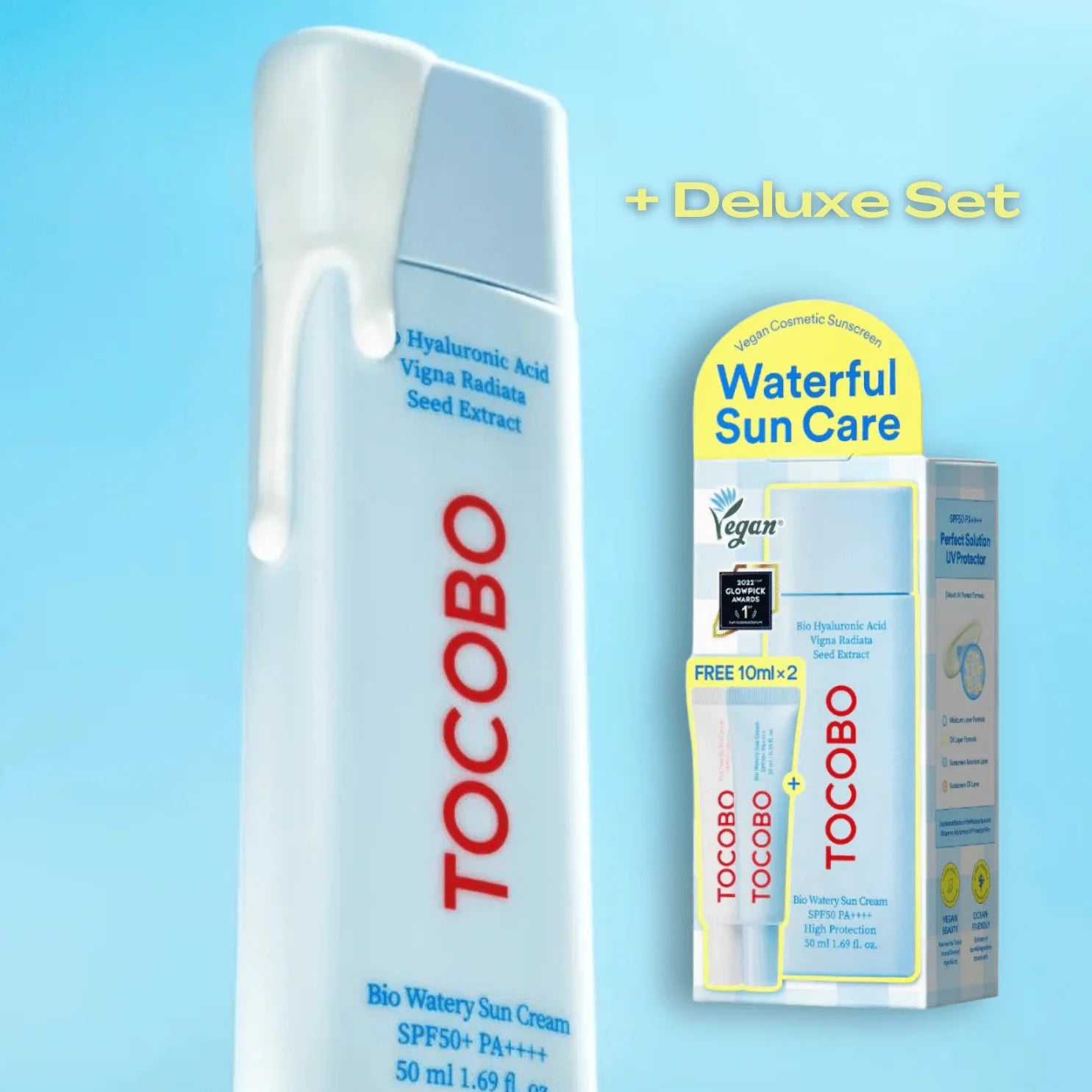 TOCOBO- Bio Watery Sun Cream Mini Gift Set