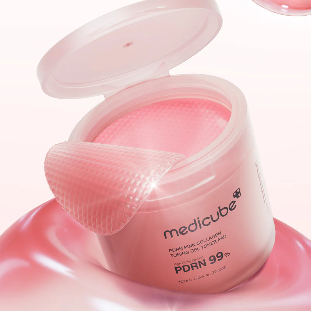 medicube - PDRN Pink Collagen Toning Gel Toner Pad