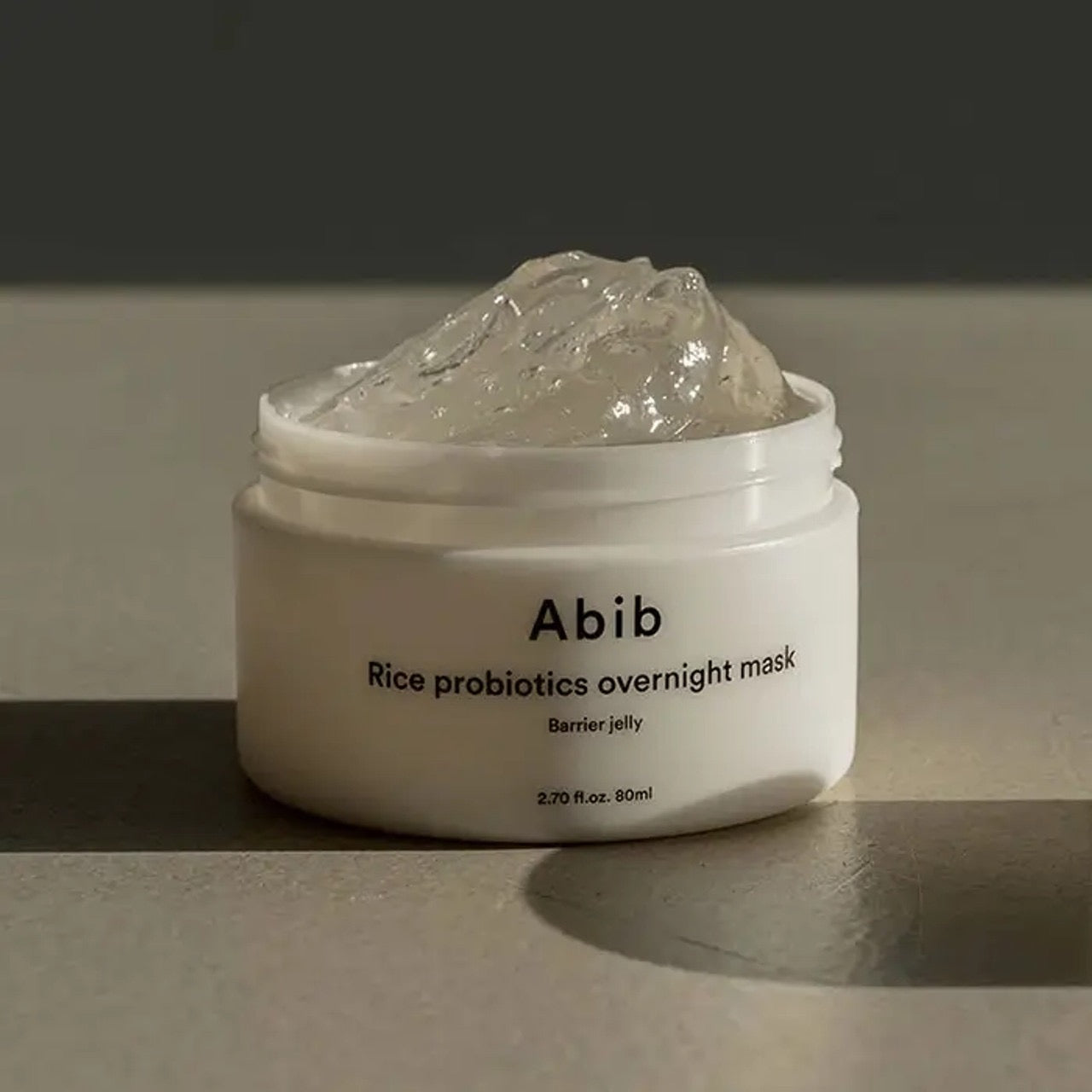 Abib - Masque de nuit aux probiotiques de riz Gelée barrière 80 ml