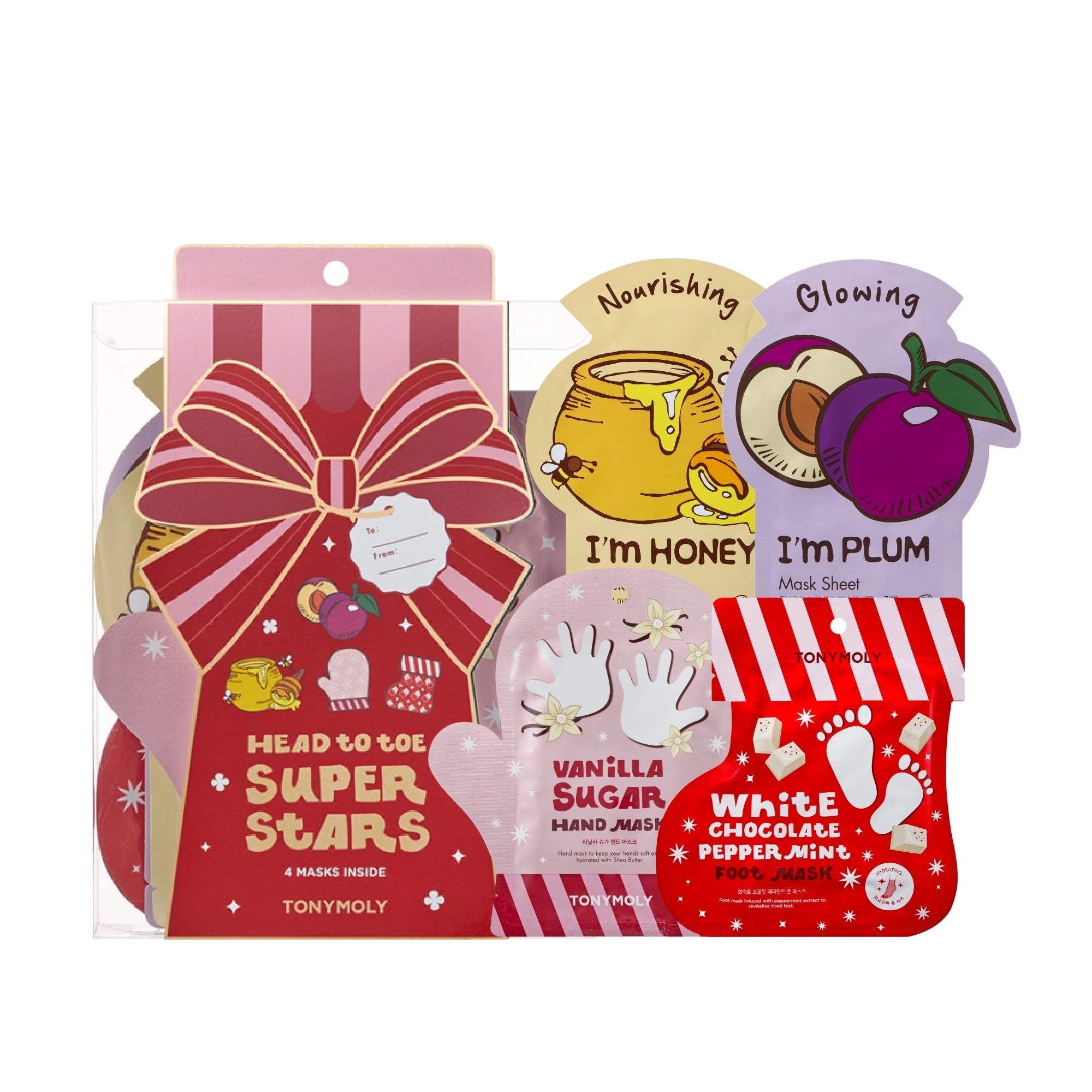 TONYMOLY - Head To Toe Superstars Mask Set