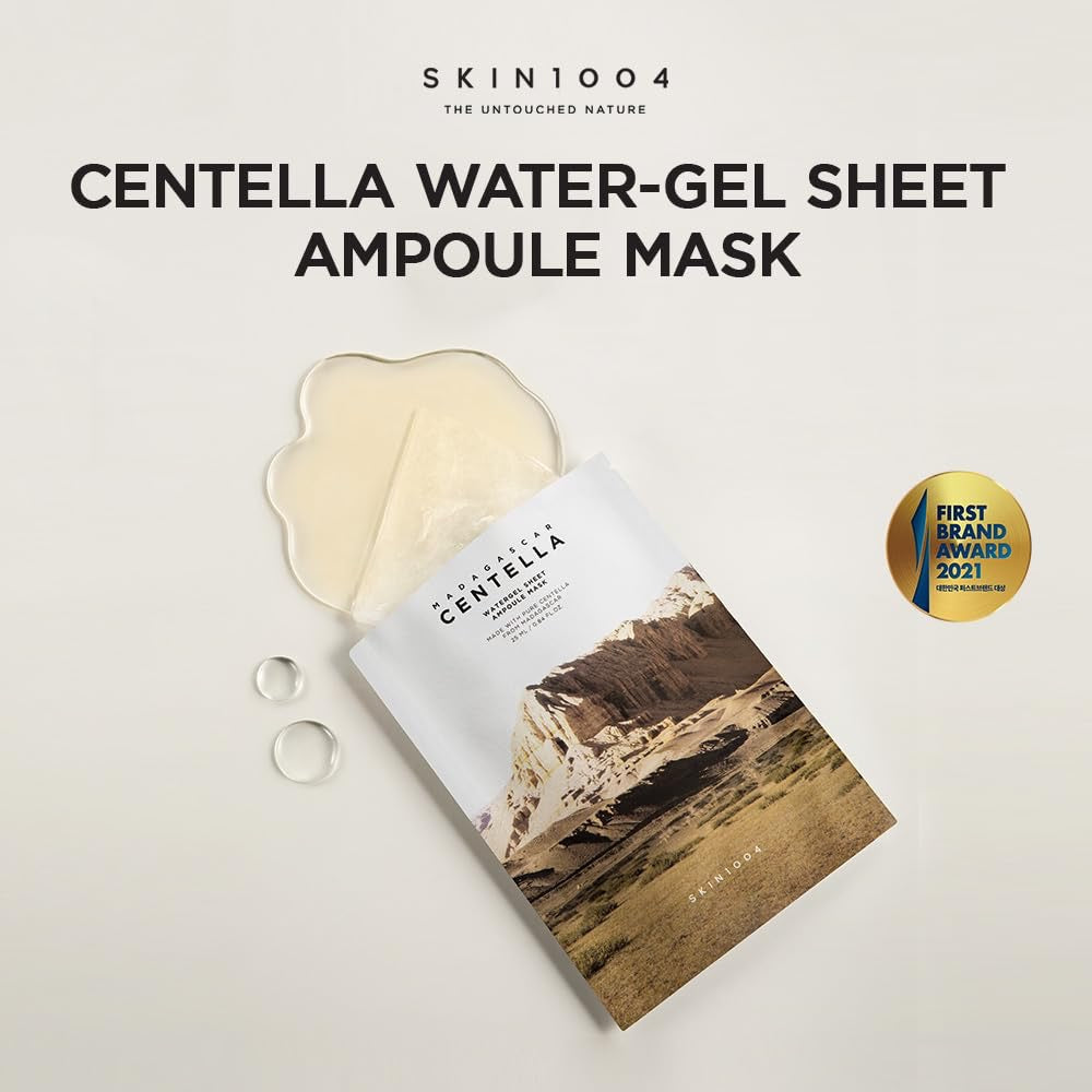 SKIN1004 - Madagascar Centella Watergel Sheet Ampoule Masker