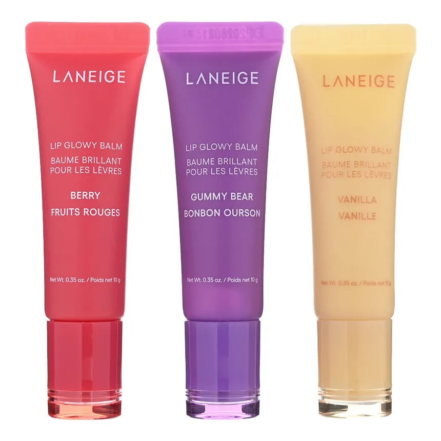 LANEIGE - Lip Glowy Balm Trio Set