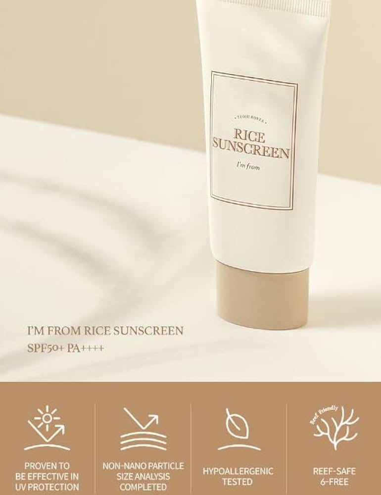 I'm From- Rice Sunscreen (50ml)