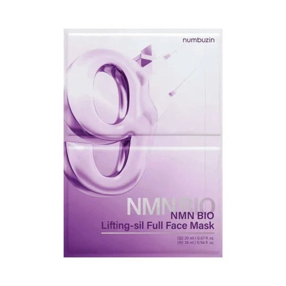 numbuzin - No.9 NAD Bio Lifting-sil Full Face Mask Set
