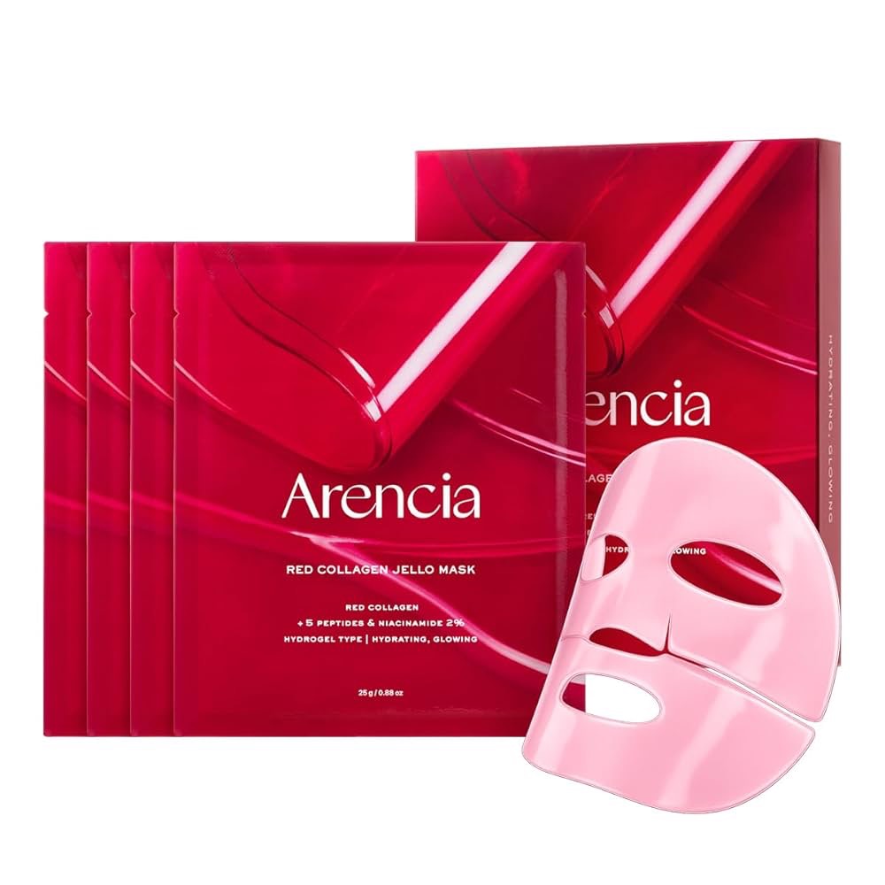 Arencia - Red Collagen Jello Mask Set
