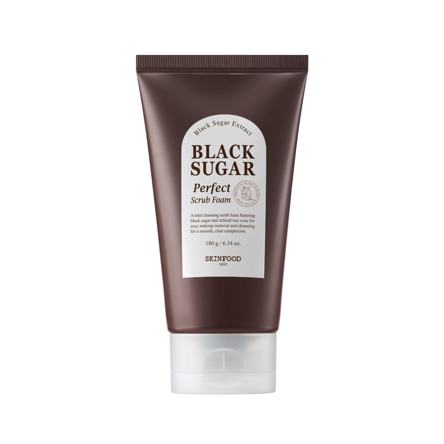 SKINFOOD - Mousse exfoliante parfaite au sucre noir 180 g