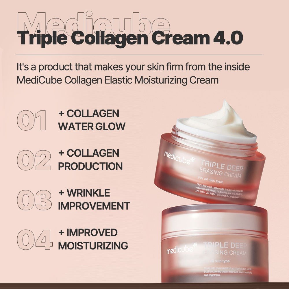 medicube - Triple Collagen Cream 4.0