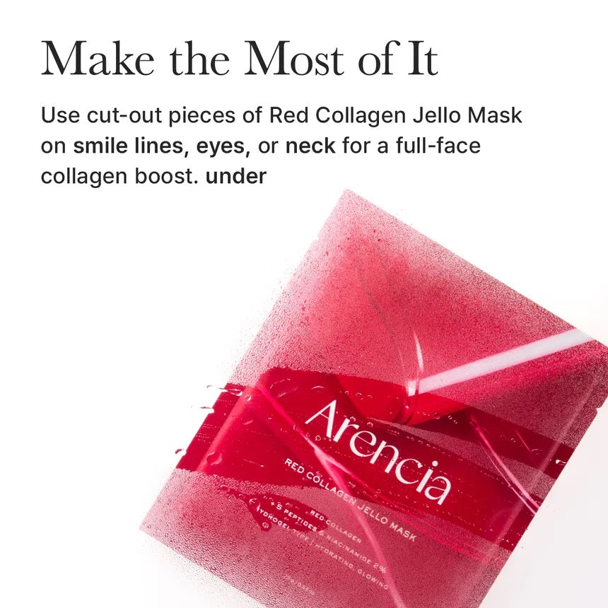Arencia - Red Collagen Jello Mask Set