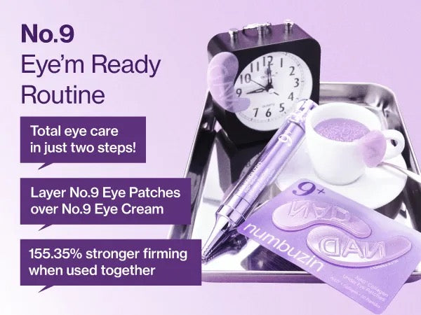 numbuzin - No.9 NAD+ Retinol Volumetox Eye Cream  10ml